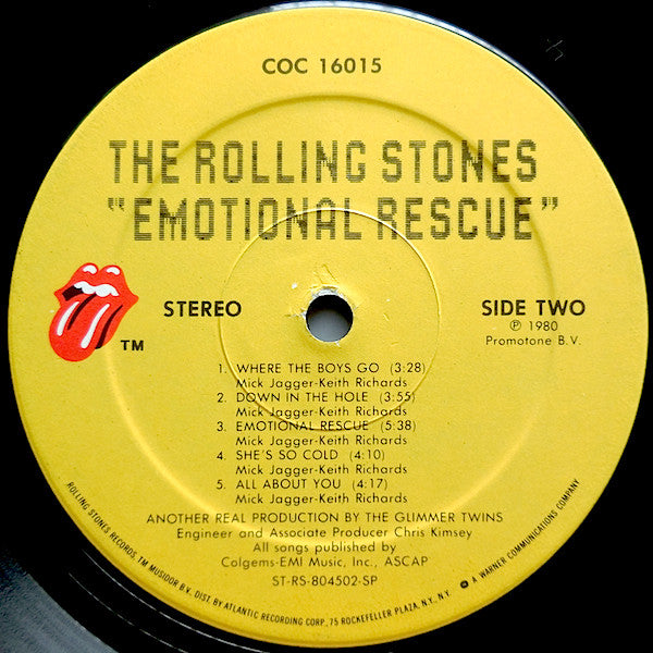 Rolling Stones - Emotional Rescue (Vinyl, VG+) (Vinyl LP)