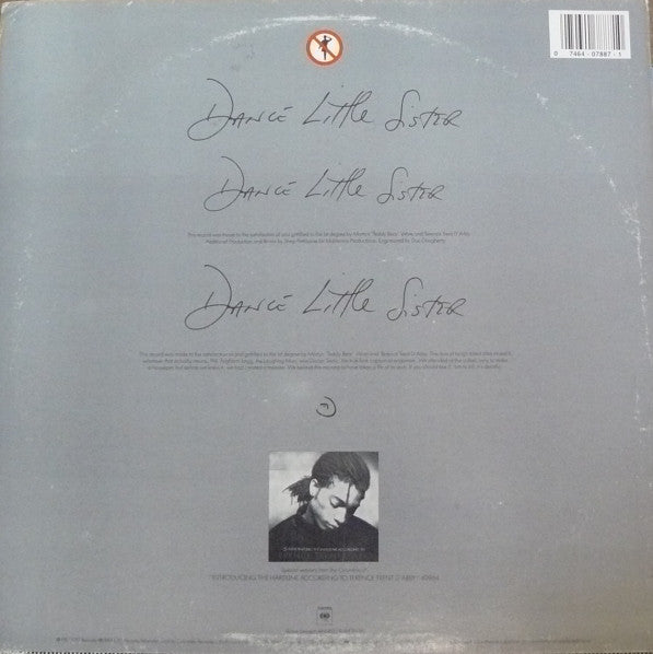 D'Arby, Terence Trent - Dance Little Sister (VG+) (Vinyl LP)