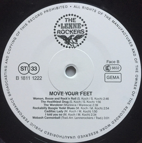 Lennerockers - Move Your Feet (VG+) (Vinyl LP)