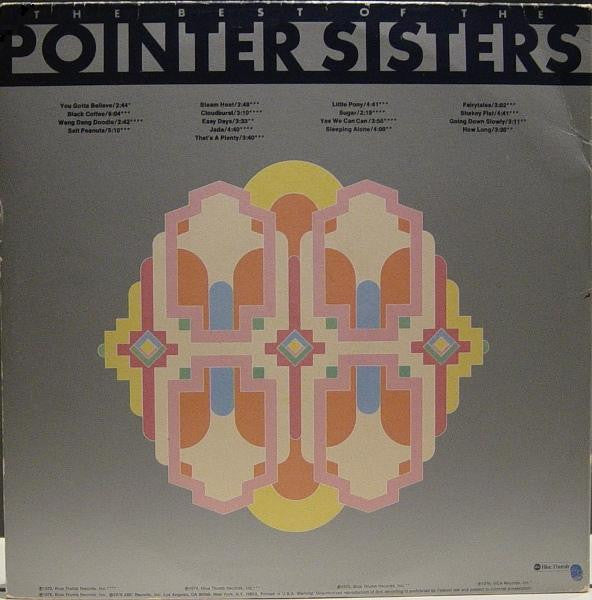 Pointer Sisters - The Best Of The Pointer Sisters (VG) (Vinyl LP)