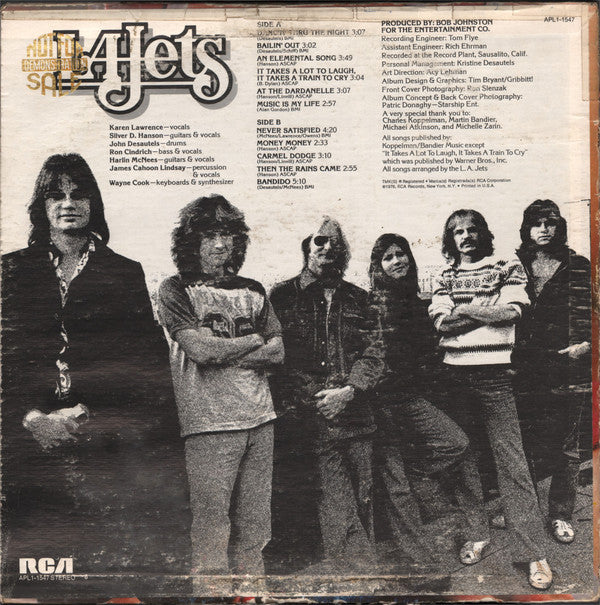 L. A. Jets - L. A. Jets (VG+) (Vinyl LP)