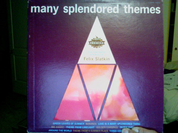 Slatkin, Felix - Many Splendored Themes (VG+) (Vinyl LP)