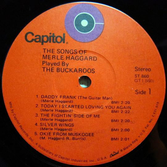 Buckaroos - The Songs Of Merle Haggard (VG+) (Vinyl LP)