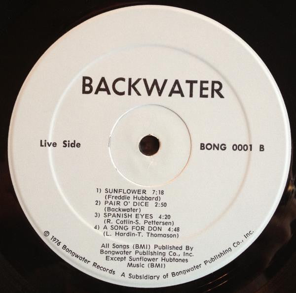Backwater  - Backwater (Vinyl, VG+) (Vinyl LP)