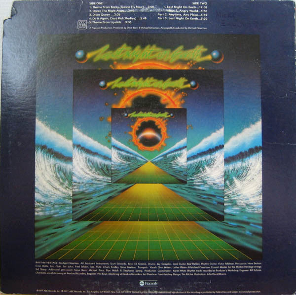 Rhythm Heritage - Last Night On Earth (NM or M-) (Vinyl LP)