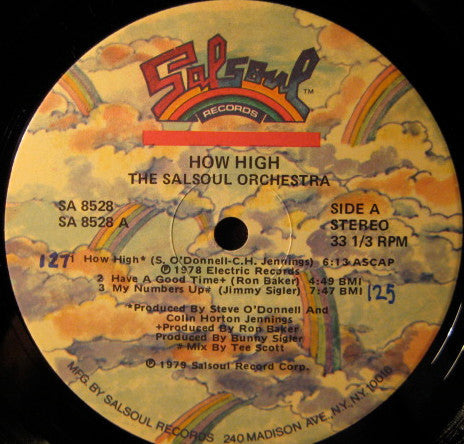 Salsoul Orchestra - How High (VG+) (Vinyl LP)