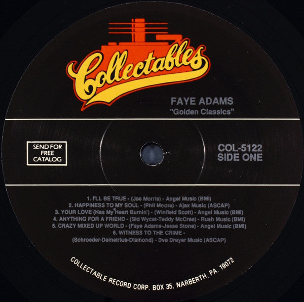 Adams, Faye - Golden Classics (M) (Vinyl LP)
