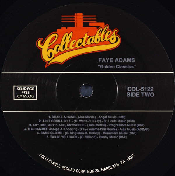 Adams, Faye - Golden Classics (M) (Vinyl LP)