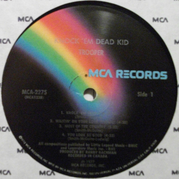 Trooper - Knock 'Em Dead Kid (VG) (Vinyl LP)