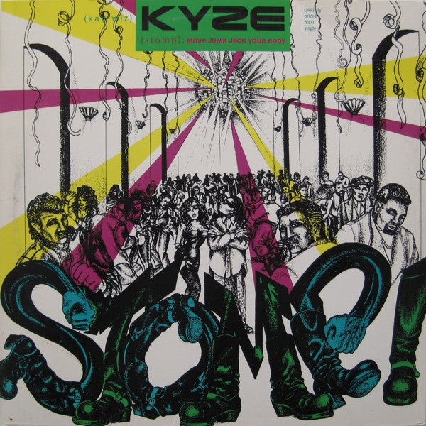 Kyze - Stomp (Move Jump Jack Your Body) (VG+) (Vinyl LP)