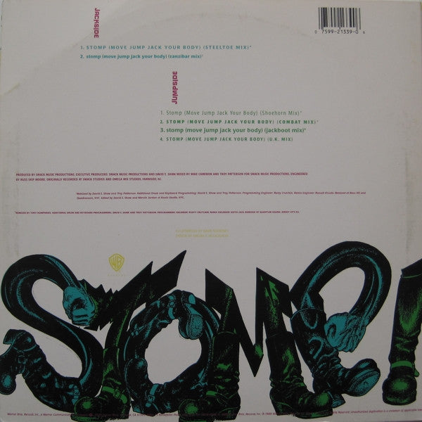 Kyze - Stomp (Move Jump Jack Your Body) (VG+) (Vinyl LP)
