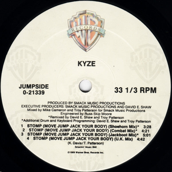 Kyze - Stomp (Move Jump Jack Your Body) (VG+) (Vinyl LP)