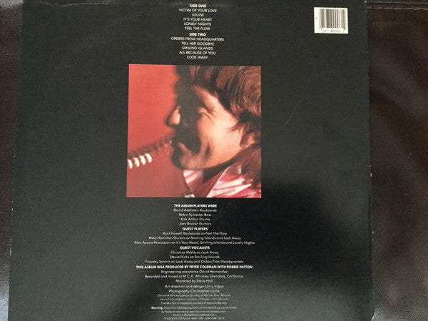 Patton, Robbie - Orders From Headquarters (VG+) (Vinyl LP)