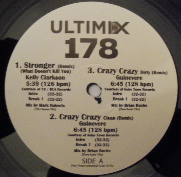 Various - Ultimix 178  (VG+) (Vinyl LP)