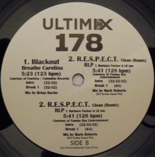 Various - Ultimix 178  (VG+) (Vinyl LP)
