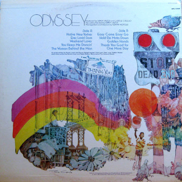 Odyssey  - Odyssey (VG+) (Vinyl LP)