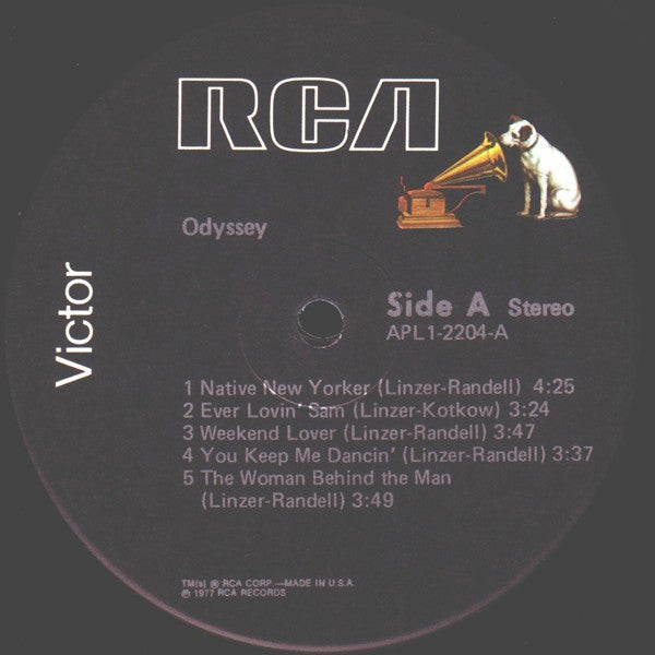 Odyssey  - Odyssey (VG+) (Vinyl LP)