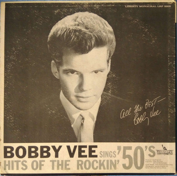 Vee, Bobby - Hits Of The Rockin' Fifties (VG) (Vinyl LP)