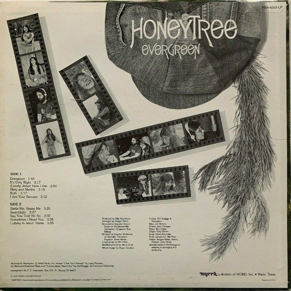 Honeytree - Evergreen (VG+) (Vinyl LP)