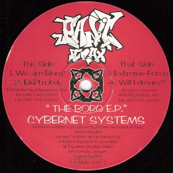 Cybernet Systems - The Borg E.P. (VG) (Vinyl LP)