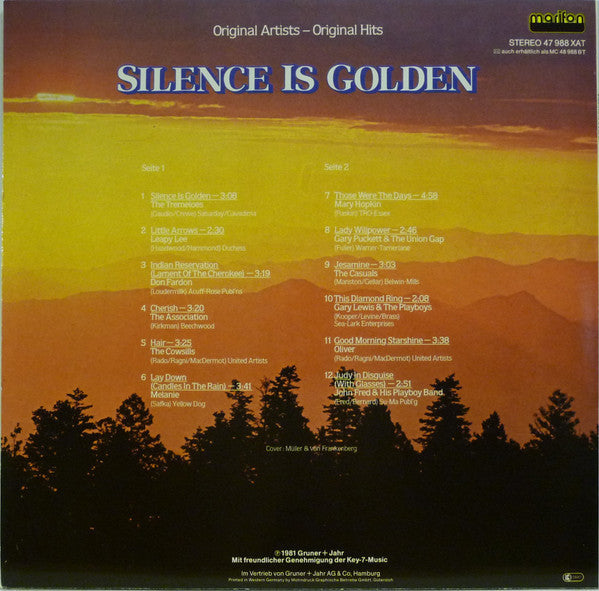 Various - Silence Is Golden (Vinyl, VG+) (Vinyl LP)