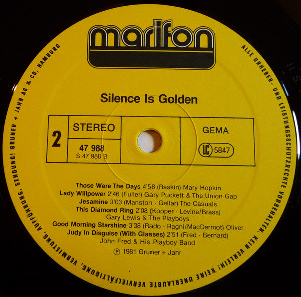 Various - Silence Is Golden (Vinyl, VG+) (Vinyl LP)