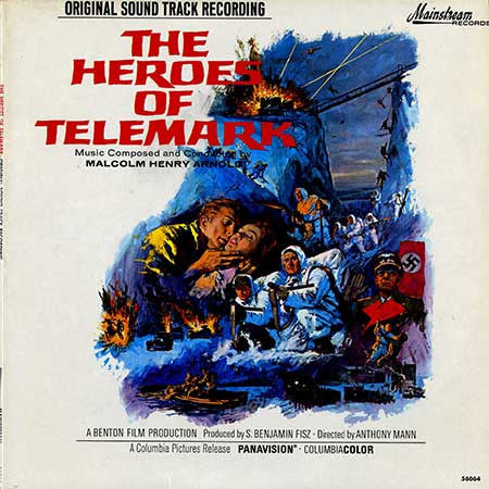 Heroes Of Telemark: Original Sound Track Recording (Vinyl, VG+) (Vinyl LP)