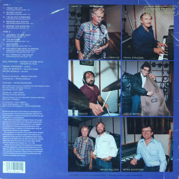 Perkins, Bill Quartet - Journey To The East (VG+) (Vinyl LP)