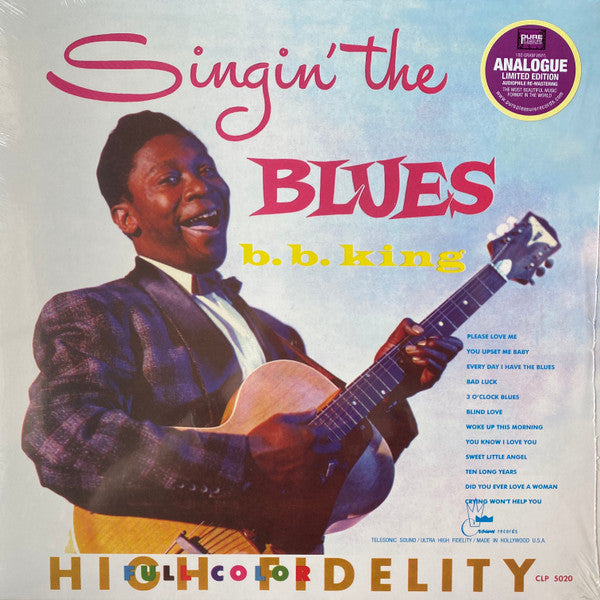 King, B.B. - Singin' The Blues (Vinyl, NM or M-) (Vinyl LP)