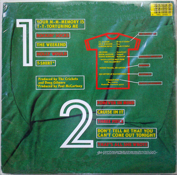 Crickets - T-Shirt (VG+) (Vinyl LP)