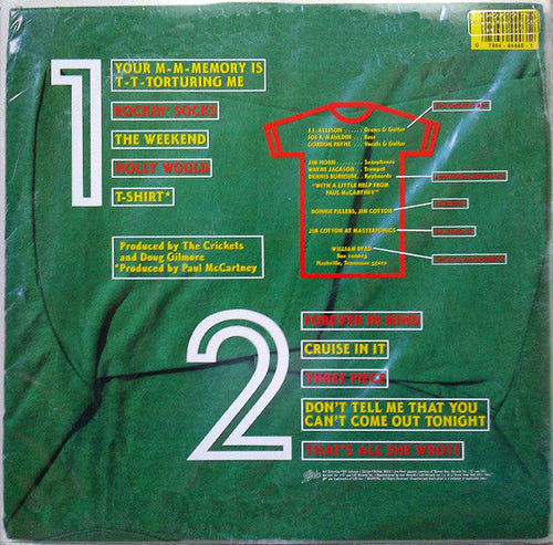 Crickets - T-Shirt (VG+) (Vinyl LP)