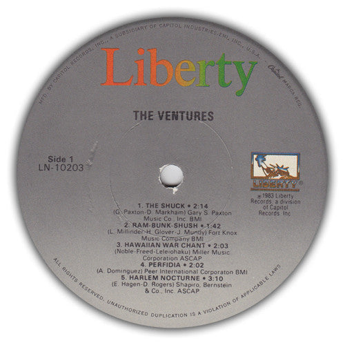 Ventures - The Ventures (Vinyl, VG+) (Vinyl LP)
