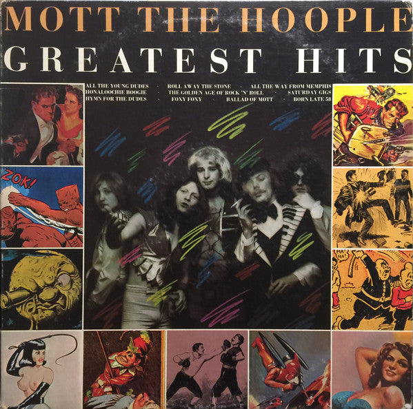 Mott The Hoople - Greatest Hits (Vinyl, VG+) (Vinyl LP)