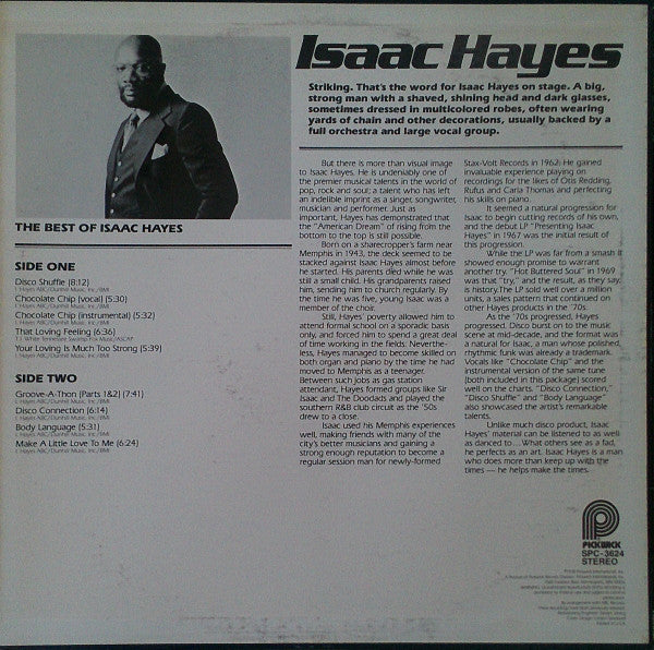 Hayes, Isaac - The Best Of Isaac Hayes (Vinyl, G+) (Vinyl LP)