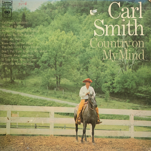 Smith, Carl - Country On My Mind (VG+) (Vinyl LP)