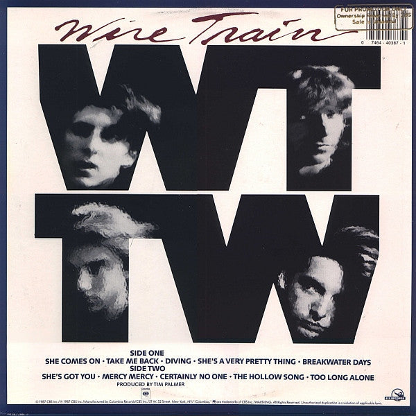 Wire Train - Ten Women (VG+) (Vinyl LP)