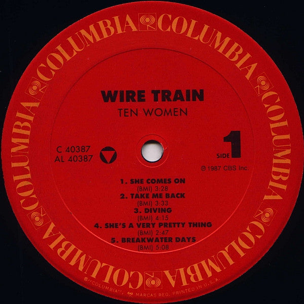 Wire Train - Ten Women (VG+) (Vinyl LP)
