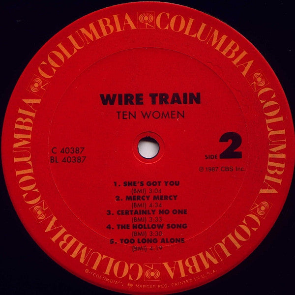 Wire Train - Ten Women (VG+) (Vinyl LP)