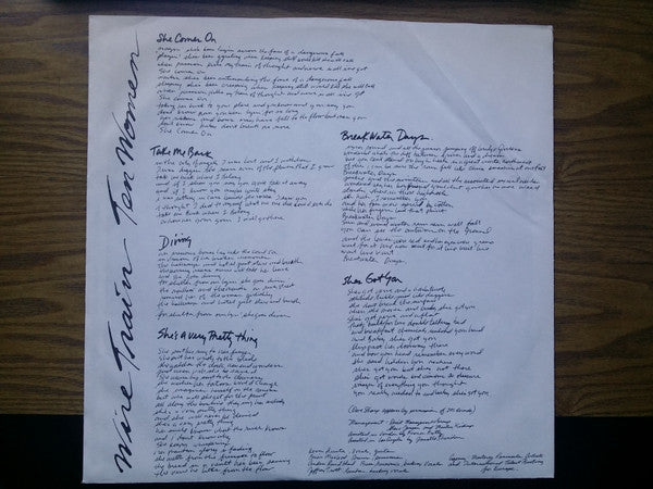 Wire Train - Ten Women (VG+) (Vinyl LP)