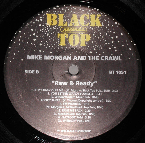 Morgan, Mike And The Crawl - Raw & Ready (NM or M-) (Vinyl LP)