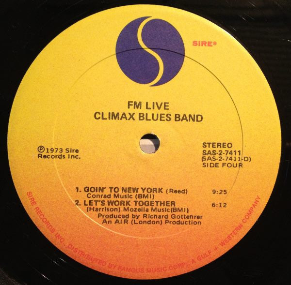 Climax Blues Band - FM / Live (VG) (Vinyl LP)