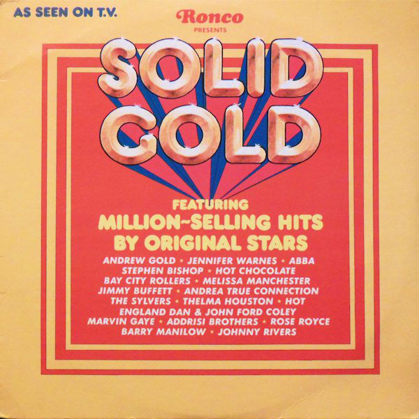 Various - Solid Gold (Vinyl, VG) (Vinyl LP)