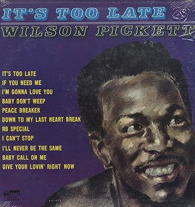 Pickett, Wilson - It's Too Late (Vinyl, VG+) (Vinyl LP)