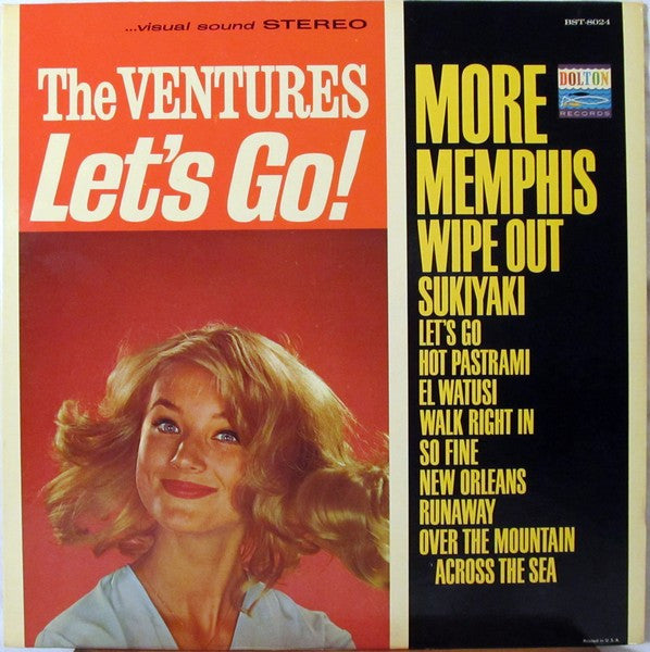 Ventures - Let's Go (Vinyl, VG) (Vinyl LP)