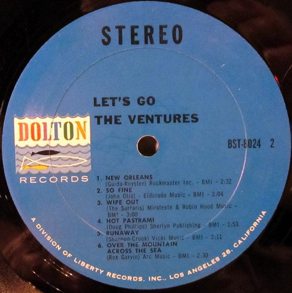 Ventures - Let's Go (Vinyl, VG) (Vinyl LP)