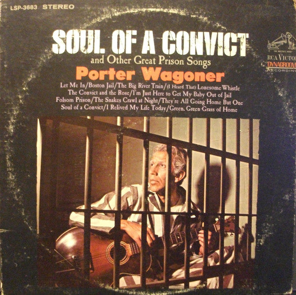 Wagoner, Porter - "Soul Of A Convict" And Other Great Prison Songs (G+) (Vinyl LP)