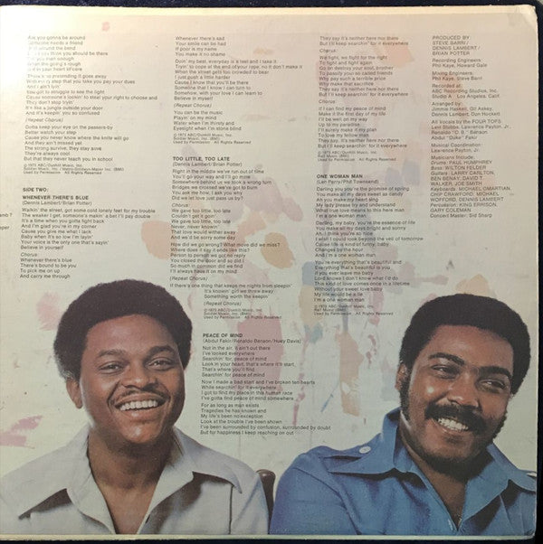 Four Tops - Main Street People (VG) (Vinyl LP)