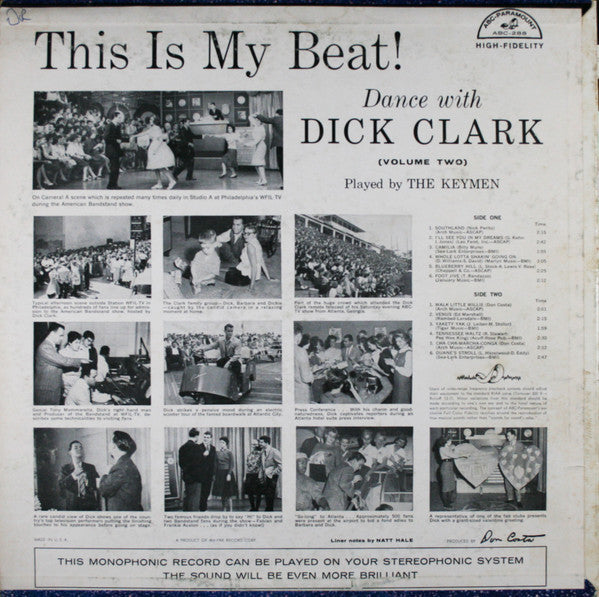 Keymen - This Is My Beat! Dance With Dick Clark Vol.2 (VG) (Vinyl LP)