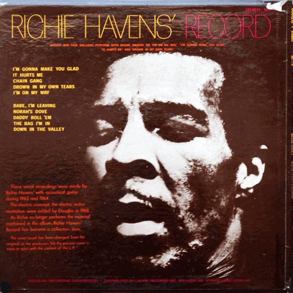 Havens, Richie - Richie Havens' Record (Vinyl, M) (Vinyl LP)