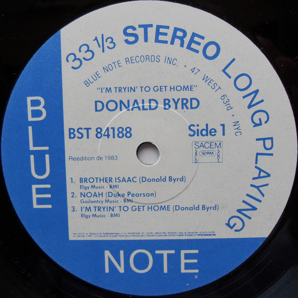 Byrd, Donald - I'm Tryin' To Get Home (Brass With Voices) (Vinyl, VG+) (Vinyl LP)